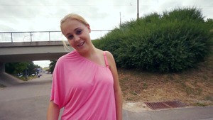 PublicPickups - Paris Sweet expose huge boobs