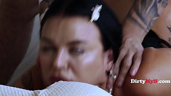 Busty MILF Convinces Him To Keep her Secret If She Fucks Him