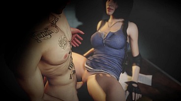 Jill Has Some Trouble with the Police - Missionary - Resident Evil Porn Parody