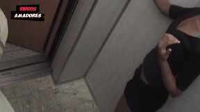Elevator Camera Catches Married Neighbor Fucking Another Man