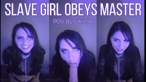 Slave Girl Obeys Master [HD]