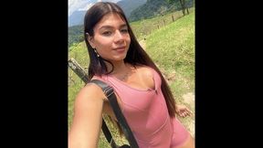 ts angelique monroe - a horny morning in the rainforest - long version