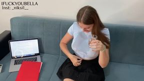 Bratty Sis Teaches A Lesson With Enormous Tits