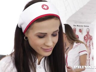 INTIMATE Intimate.com - Nurses Eveline Dellai and Nicole Love Getting Knob!