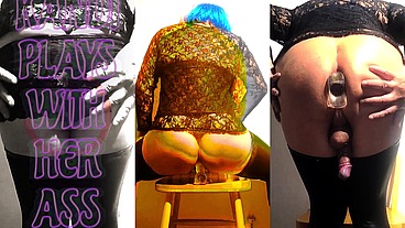 Sissy Slut Kandi Plays With Her Ass