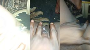 wet pusy fingered