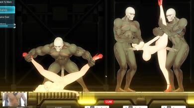 CUTE 2B BEING FUCKED BY MUSCLE MONSTERS - ALIEN QUEST EVE