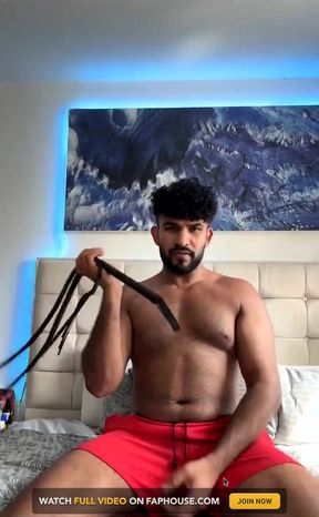 Masturbating on Webcam