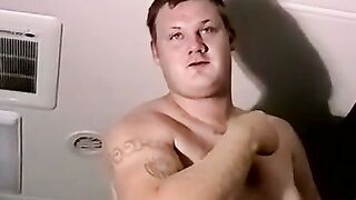 JoeSchmoeXXX.com - Chubby straight guy Chez gets his stiff dick sucked by a horny dud