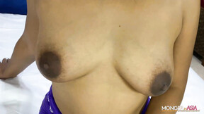 Buxxom Thai Craves For Sexy Creamy Jizz After Hard Pounding