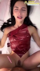 Tiny Asian Trans Pounded & Creampied