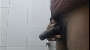 In bathroom .