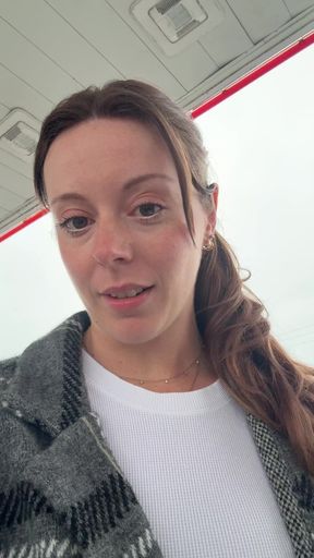 Trying Not to Cum Too Loud While I Pump My Gas