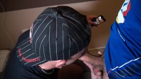 Suck me and I shoot with my phone sextape