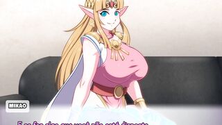 WaifuHub ep two Interview with Zelda big boobed elf princess