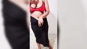 Sri Lanka's Sex Siren Shedding Skivvies, Finger-Fucking Her Flappable Fuckhole