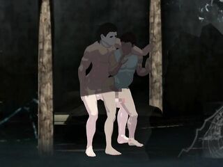 Moreno was banged in the abandoned abode - HALLOWEEN Homo Bara Queer