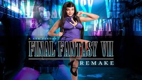 Rissa May celebrates with Tifa Lockhart in sexy VR game cosplay