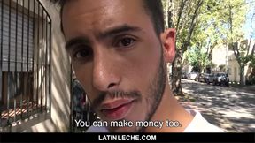 LatinLeche - POV camera man fucking straight Latin macho stud