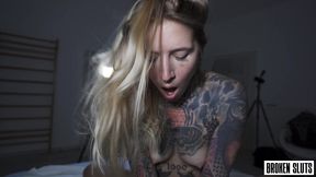 the hardest anal fuck she has ever experienced - german amateur babe lisa rocketcock - premium