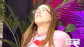 Busty Nerdy Jackie Hoff Takes It From Her Ass Bareback!