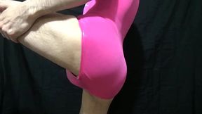 Softcore - Guy in Pink Leotard and Panties