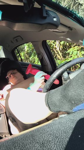 Dirty Tease While He's Watching She Pumps Pussy to Get His Cock Rock Hard