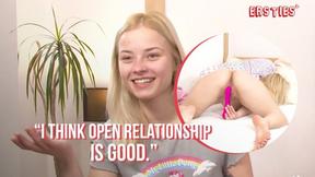 ”Ersties - Adorable Blonde Beauty From Ukraine Uses a Vibrator To Satisfy Her Desires”