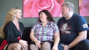Fat couple just want to have sex in front of the camera