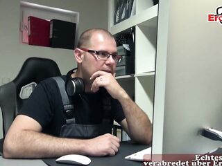 German blond mother I'd like to fuck with large boobs and short hair does anal in an elevator
