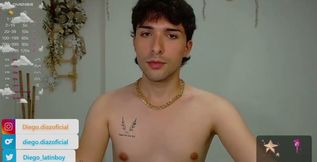Slim Young Colombian Man From Bucaramanga Strokes His Huge Cock Until He Gets Cum on His Face