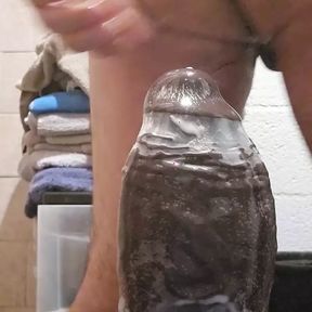 I have a  big dildo on my ass l loved. I stretch my ass like a bitch.