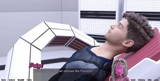 Stranded in Space - Vitiligo Girl Wants Cock in Her Mouth