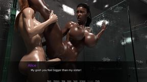 fucking the ebony gym girl- milf breeder #2- fully narrated gameplay