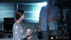 Lena Reif Passionately Rides Her Lover's Thick Dick in a Steamy Reality Encounter