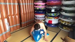 シャチフロート膨らまし割り