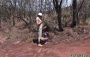 German african safari sextourist