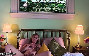 mommysgirl hot milf gets a masturbing revelation from her  on remote