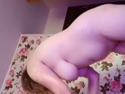 Webcam model shows a room tour with dressing up in cosplay