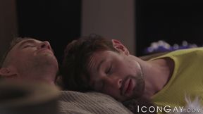 Nick Fitt analpounds Drew Dixon after wet blowjob and rimjob