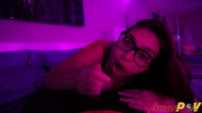 cute teen fitsid gives pink blowjob
