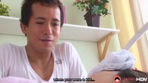 Teen Tsuna Kimura Pleasing Her Partner With Expert Oral Skills