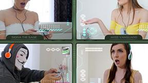 ”BFFS Raven Right, Rebecca Vanguard, Sidra Sage”