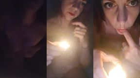 nouvelle video!! a la lueur d une bougie