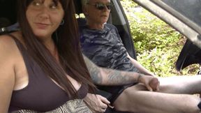Wanking in car (HD)