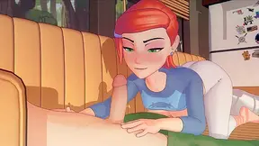 Animated Heroes Get Hot Action With Alien Chicks Online