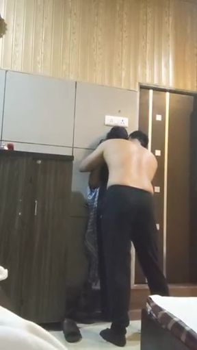 Desi student fucked by her teacher in rest room