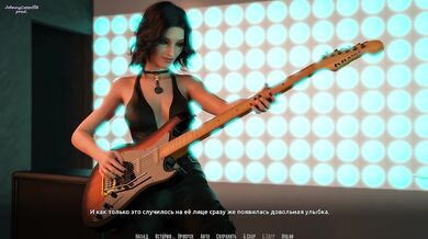 Bad Brunette Becomes Rock Star With Russian Gasps HD