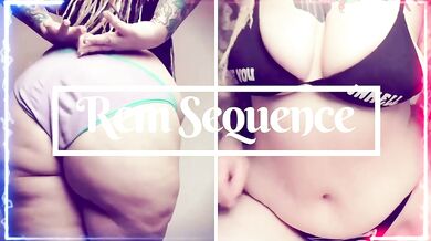 FREE PREVIEW - Black PVC Ass Worship and Cum Eating Instruction - Rem Sequence