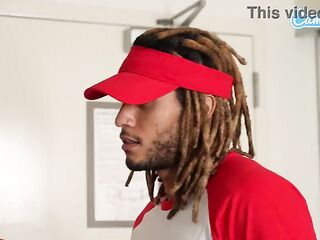 BBC Delivery Guy Brings Not Merely Pizza But Also Creampie To Big Ass MILF
